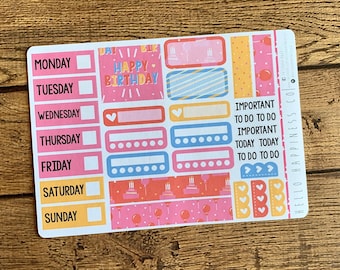 PrintPression Weeks Weekly Kit - Birthday Celebration