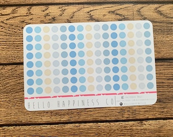 Small Icon Dot Planner Stickers - Many Color Options