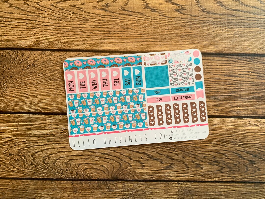 Hobonichi Weeks Mini Kit - Coffee Lover - Etsy
