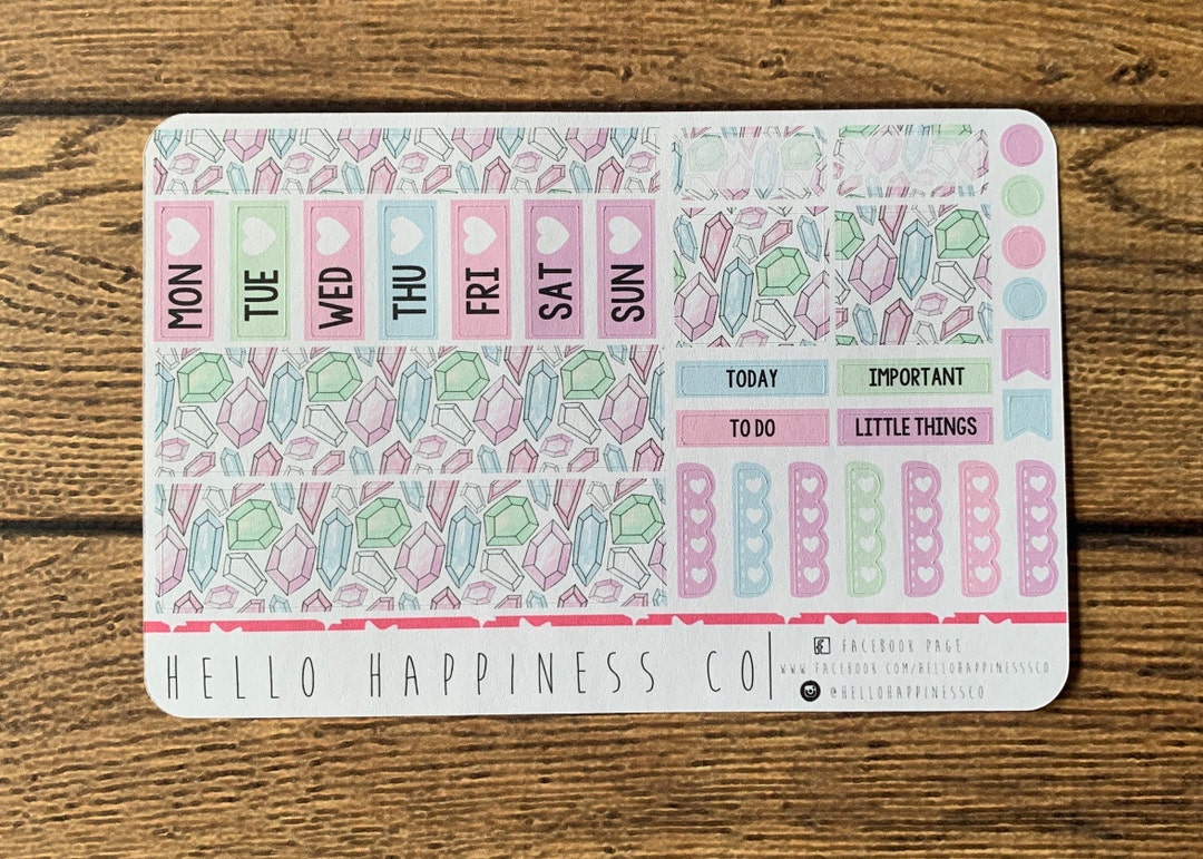 Hobonichi Weeks Mini Kit - You're A Gem - Etsy