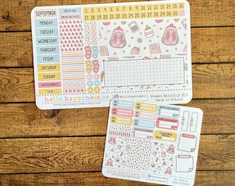 Hobonichi Cousin Monthly View Kit - Back to School - September