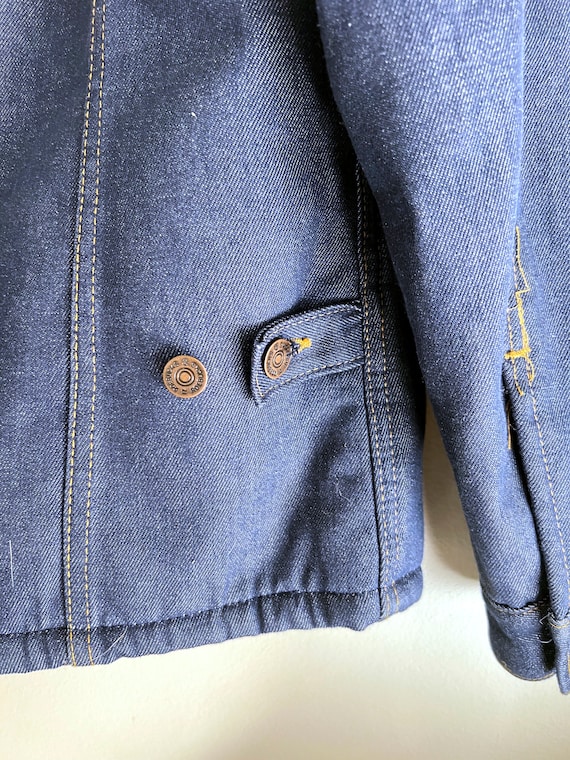 Vintage Sears Roebucks Denim Jacket Medium - image 4
