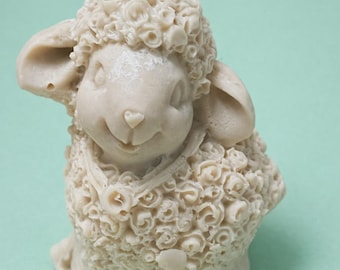 Handmade Goat Milk Soap: Unscented Easter Lamb
