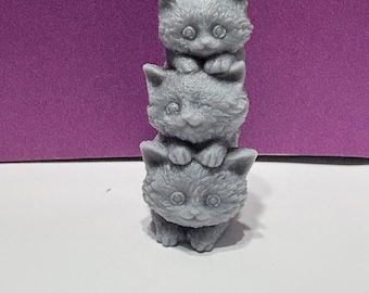 Playful Cat Candle
