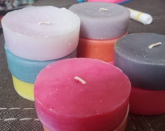 Set of 10 tea light candles