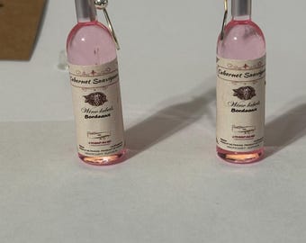 Wine Dangle Earrings