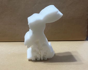 Handmade Goat Milk Soap: Unscented Easter Bunny
