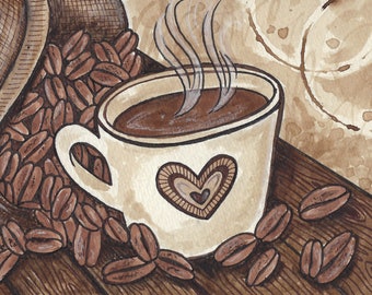 Original Love Coffee Art