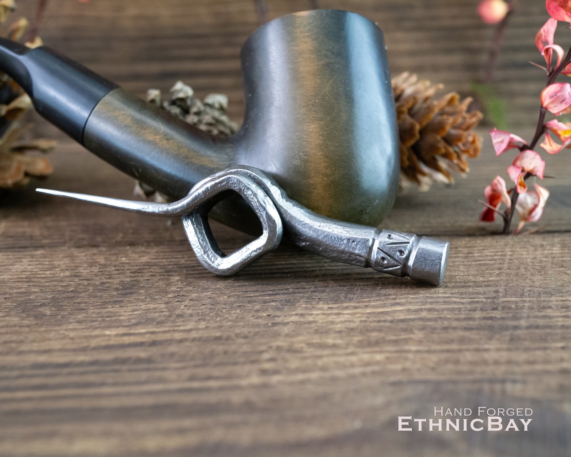Tobacco Pipe tool. Handmade tamper. Hand smoker tool Etsy