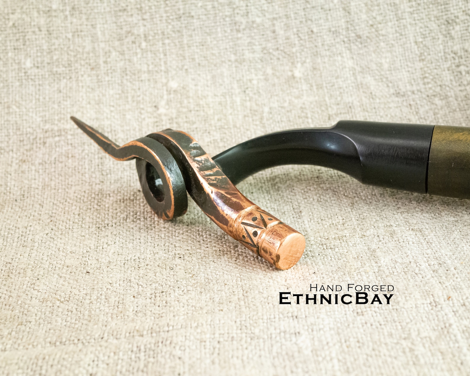 Tobacco Pipe Tool. Copper Handmade Pipe Tamper. Hand Etsy