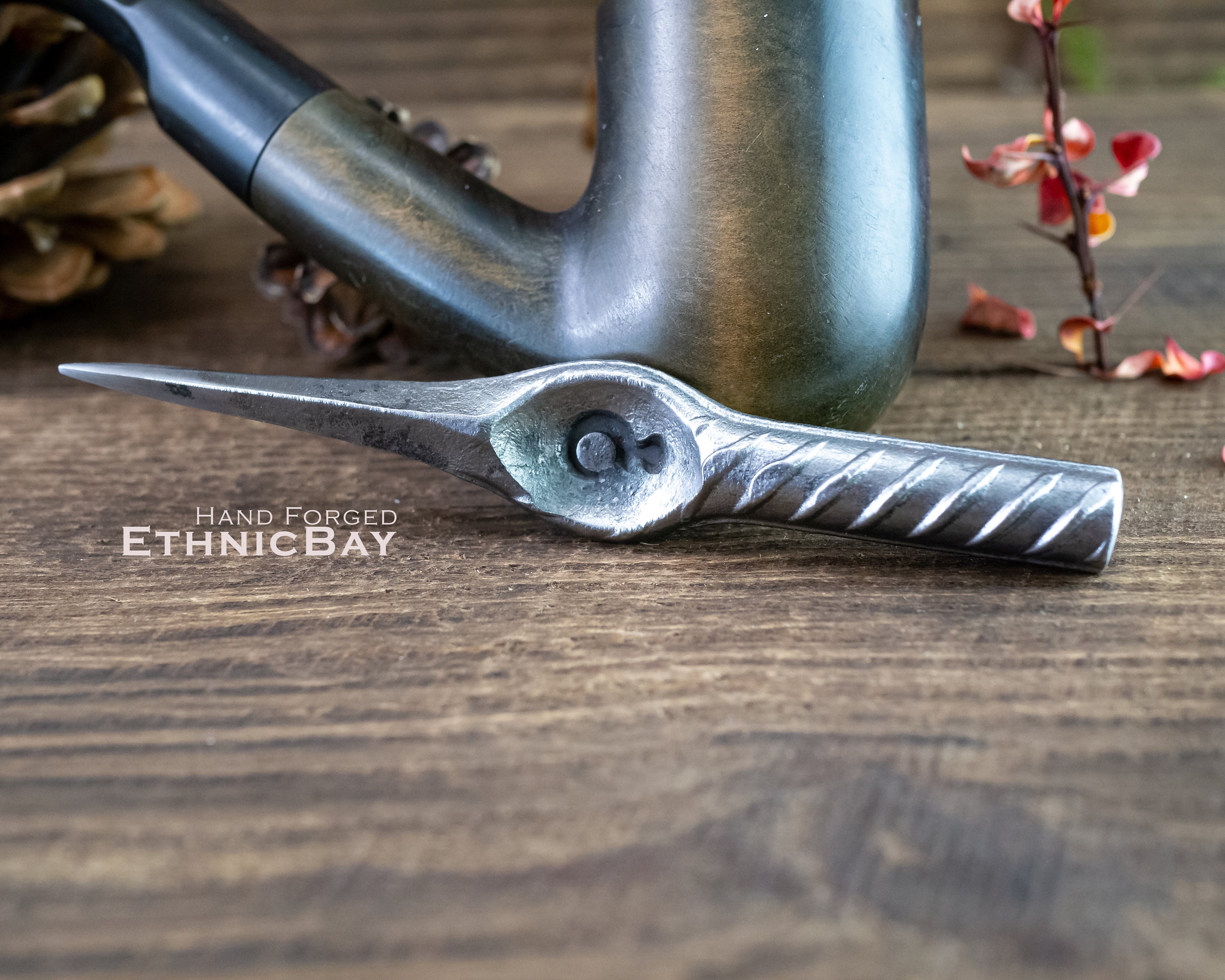 Tobacco Pipe tamper made of rebar Handmade tamper Hand Etsy