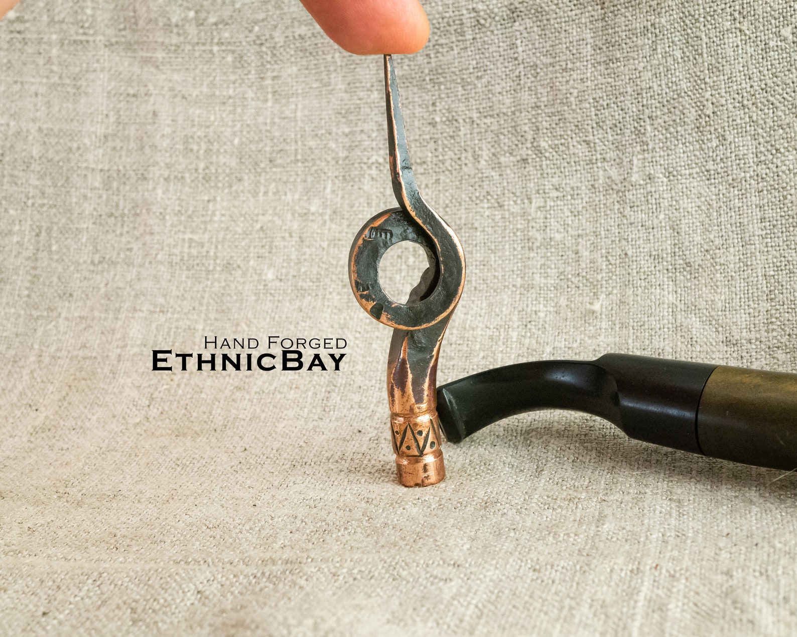 Tobacco Pipe Tool. Copper Handmade Pipe Tamper. Hand Etsy