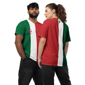Recyceltes Unisex-Trikot mit Allover-Druck