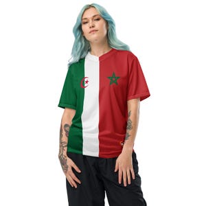 Recyceltes Unisex-Trikot mit Allover-Druck