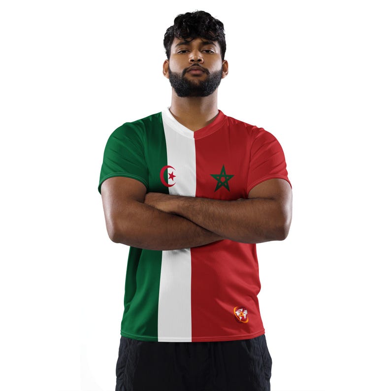 Recyceltes Unisex-Trikot mit Allover-Druck