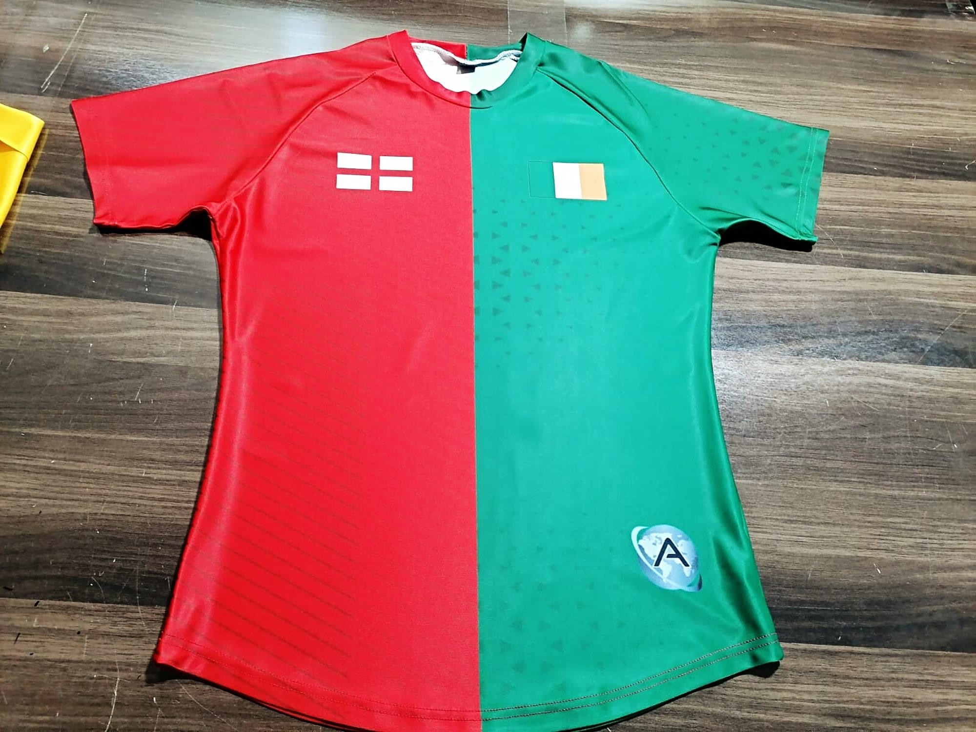 Half and sale half rugby jerseys