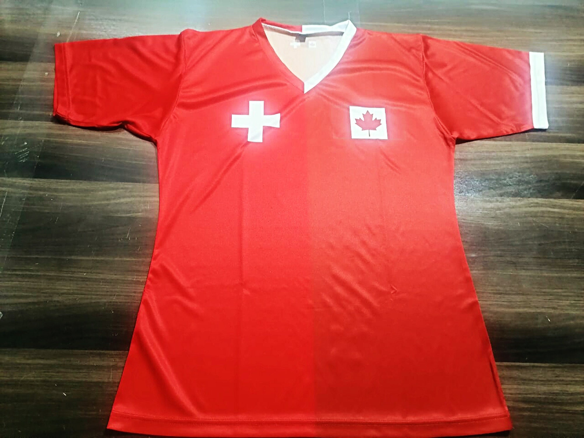 Half Switzerland Half Canada Soccer Football Jersey Etsy
