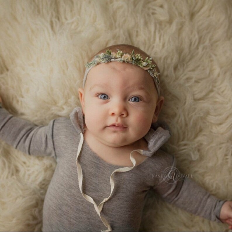 Newborn Photography Prop Girls Photo Shoot Outfits Infant Button Clothes Rompers