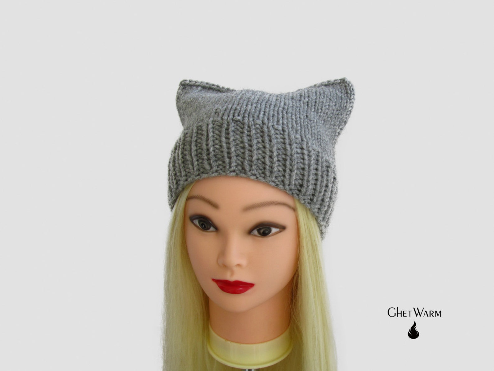 Cat Hat Cat Ear Beanie Animal Ears Headband Knit Cat Ear Etsy