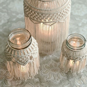 Video Tutorial Large Macrame Jar Pattern image 4