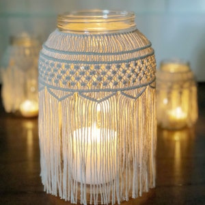 Video Tutorial Large Macrame Jar Pattern image 3