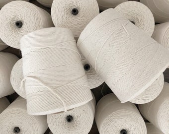 1.5 mm Poly Cotton String, Macrame String, Cord, Rope, Poly Cotton Rope, Poly Cotton Twine
