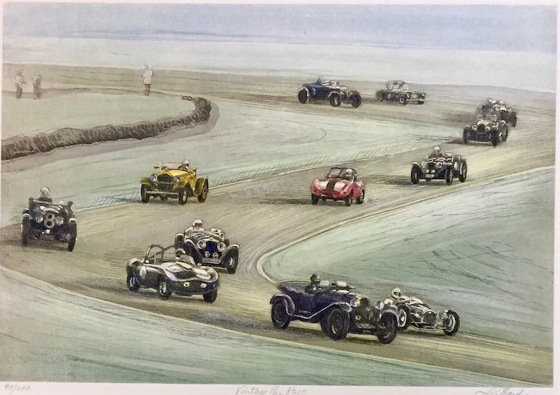 Vintage Car Race Lime Rock Race Track Connecticut Racing Etsy