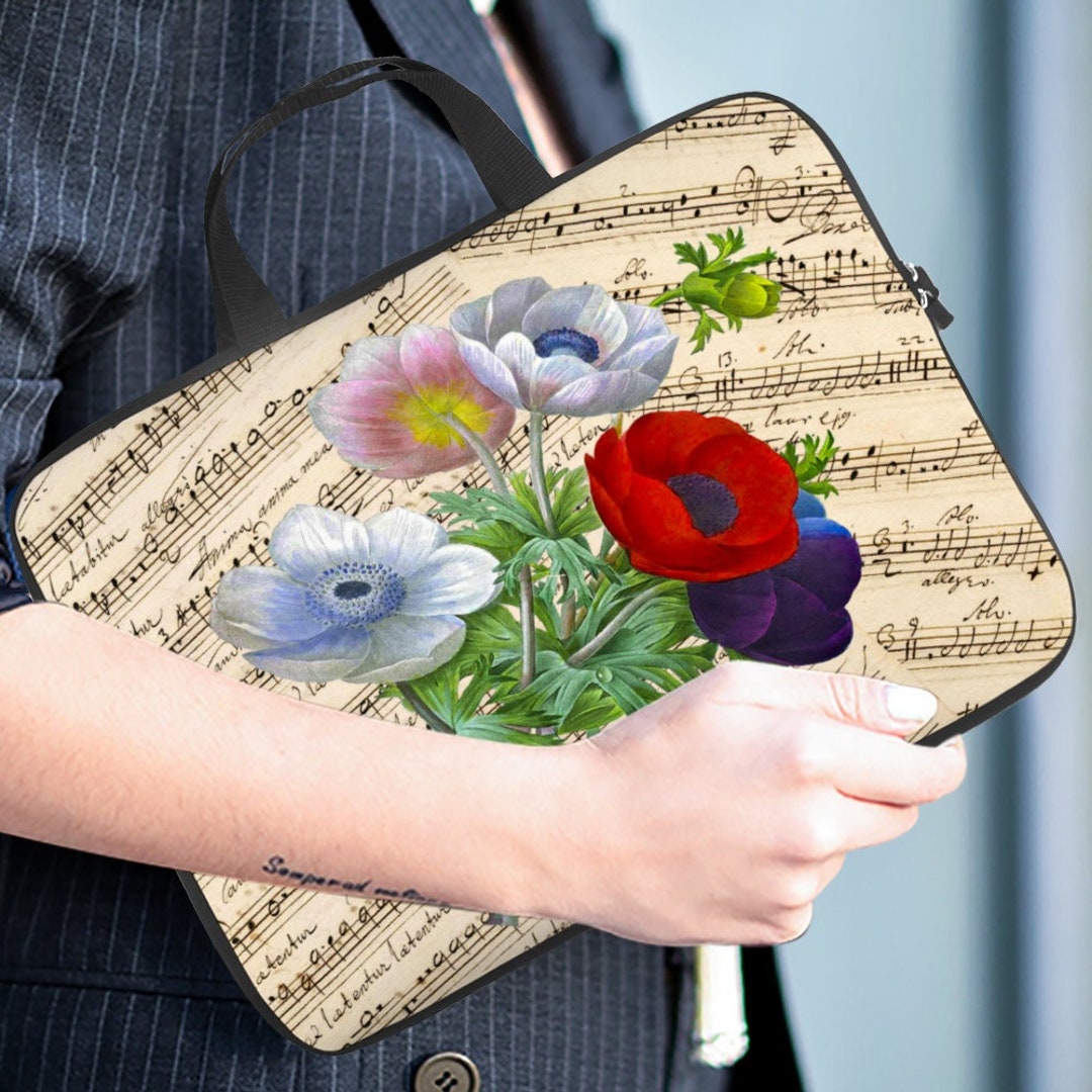 Musical Art Custom Computer Bags. Laptop Sleeve Case Musical Music ...