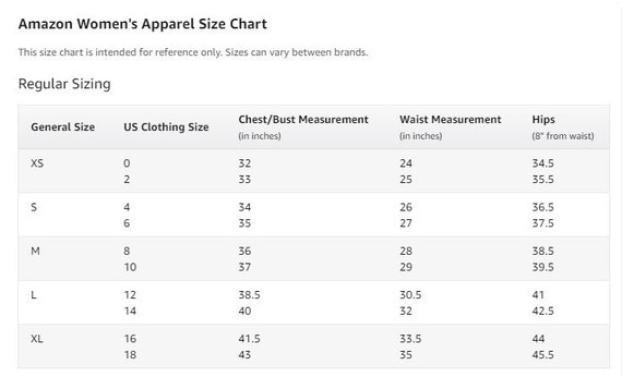 Lna Size Chart