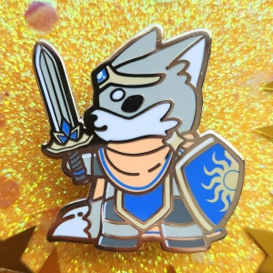 RPG Paladin Pin