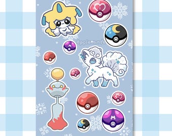 Poke Sticker Sheet
