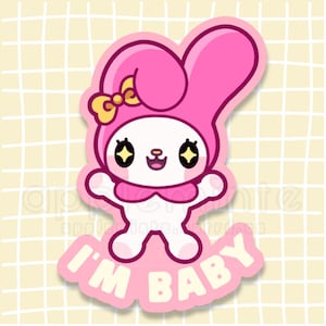 Ich bin Baby Sticker
