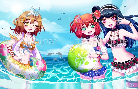 Love Live First Years At The Beach Print Etsy