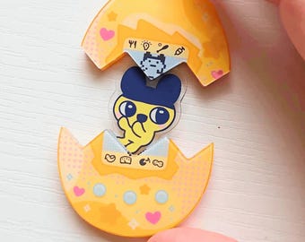 Mametchi Pop Up Keychain Tamagotchi