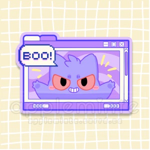 Boo! Sticker