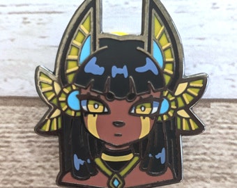 Anubis Girl Pin