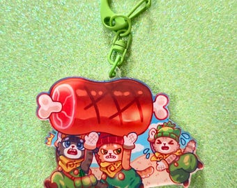 Monster Hunter Palico Keychain