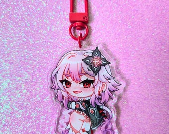 Evernight Keychain: HSR Honkai Star Rail, Double-Sided Acrylic Charm