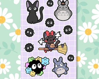 Ghibli Sticker Sheet