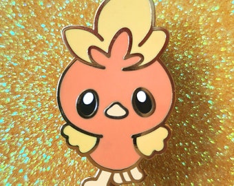 Torch Chick Pin