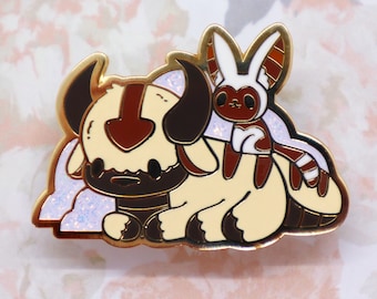 Momo and Appa Pin