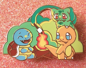 Camping Trio Pin