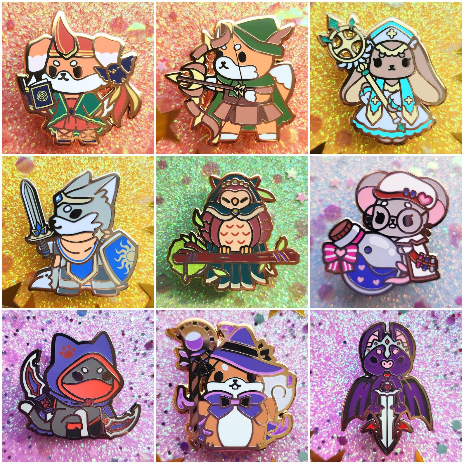 RPG HP & MP Potion Pins - Etsy