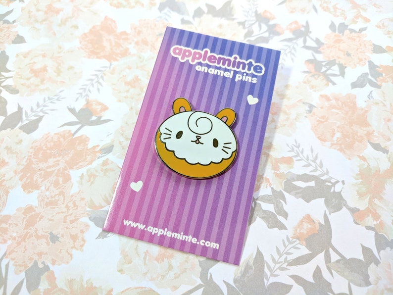 Cinnabunny Enamel Pin image 3