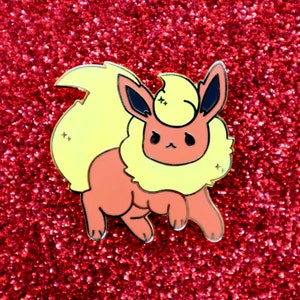 Fire Fox Pin