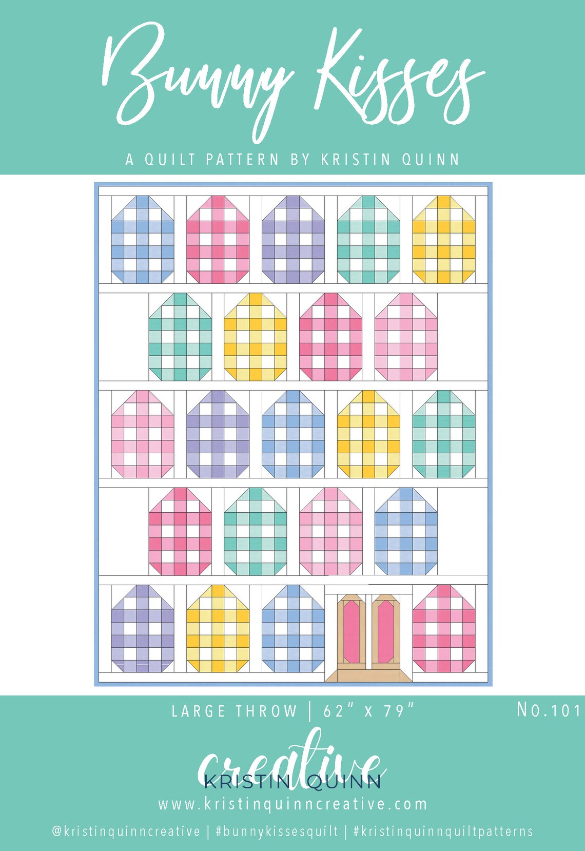 Bunny Kisses Quilt Pattern PDF Download - Etsy