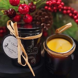 Beeswax Jar Candle | Sugar Plum Fairy | Woody, Musky & Sweet