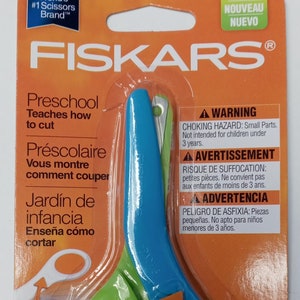 Fiskars 194900-1004 Preschool Training Scissors in Assorted Colors (2 Packs)