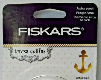 Fiskars 157270-1001 Teresa Collins Anchor Lever Paper Punch Medium