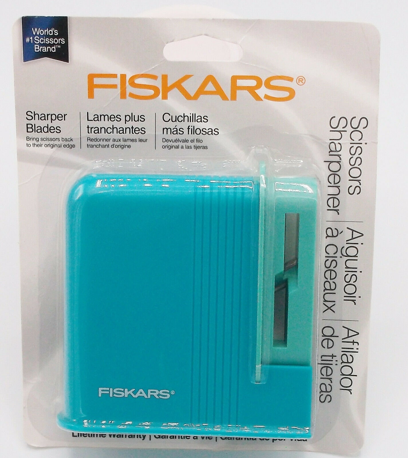 Fiskars 198610 Scissor Sharpener Asst Colors 1 Piece Only